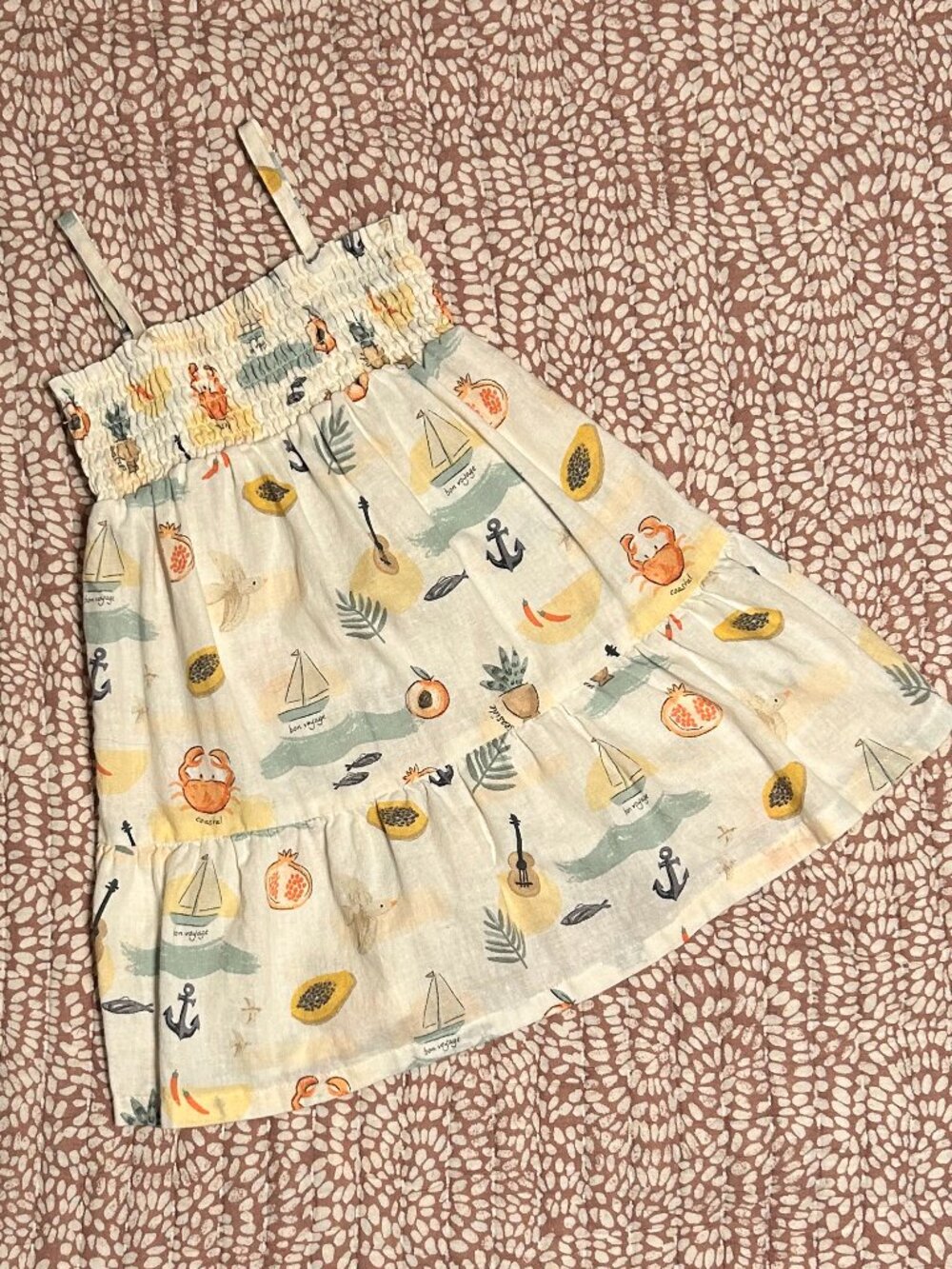 Little Co. by Lauren Conrad Smocked Midi Dress Size 3T